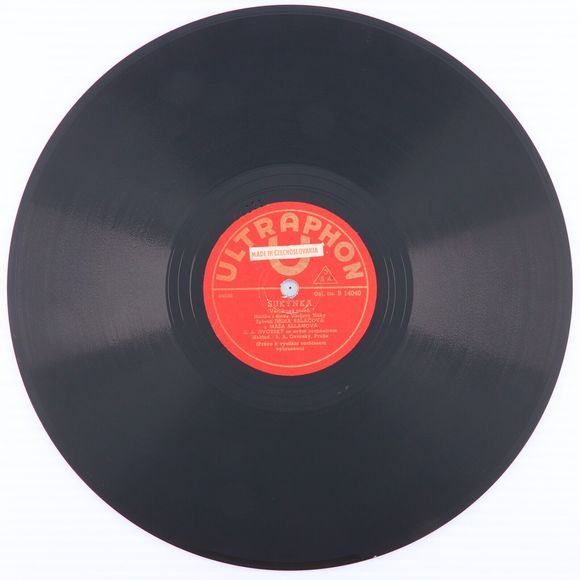 Jiřina Salačová & Máša Allanová - Sukýnka 1943 78 rpm Record Ultraphon B 14040 - Picture 2 of 16